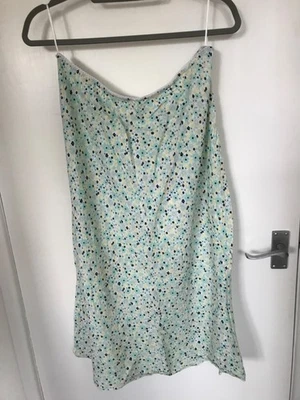 John Lewis Anyday Floral Slip Skirt- Size 14 - Image 1 of 3