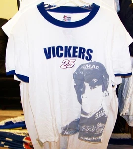 CAMISETA VINTAGE 2006 CHASE DAMAS MUJERES TIMBRE #25 GMAC BRIAN VICKERS GRANDE - Imagen 1 de 3