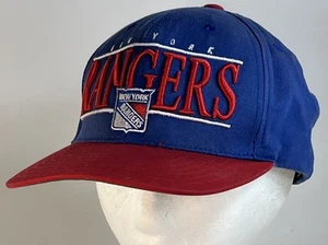 New York Rangers American Needle 90's Embroidered Blue Hat/Cap SnapBack NHL - Picture 1 of 7