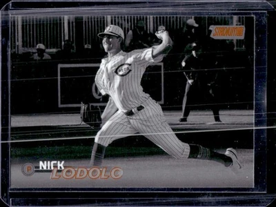 2023 Stadium Club Nick Lodolo Black and White #49 Reds - Image 1 of 2