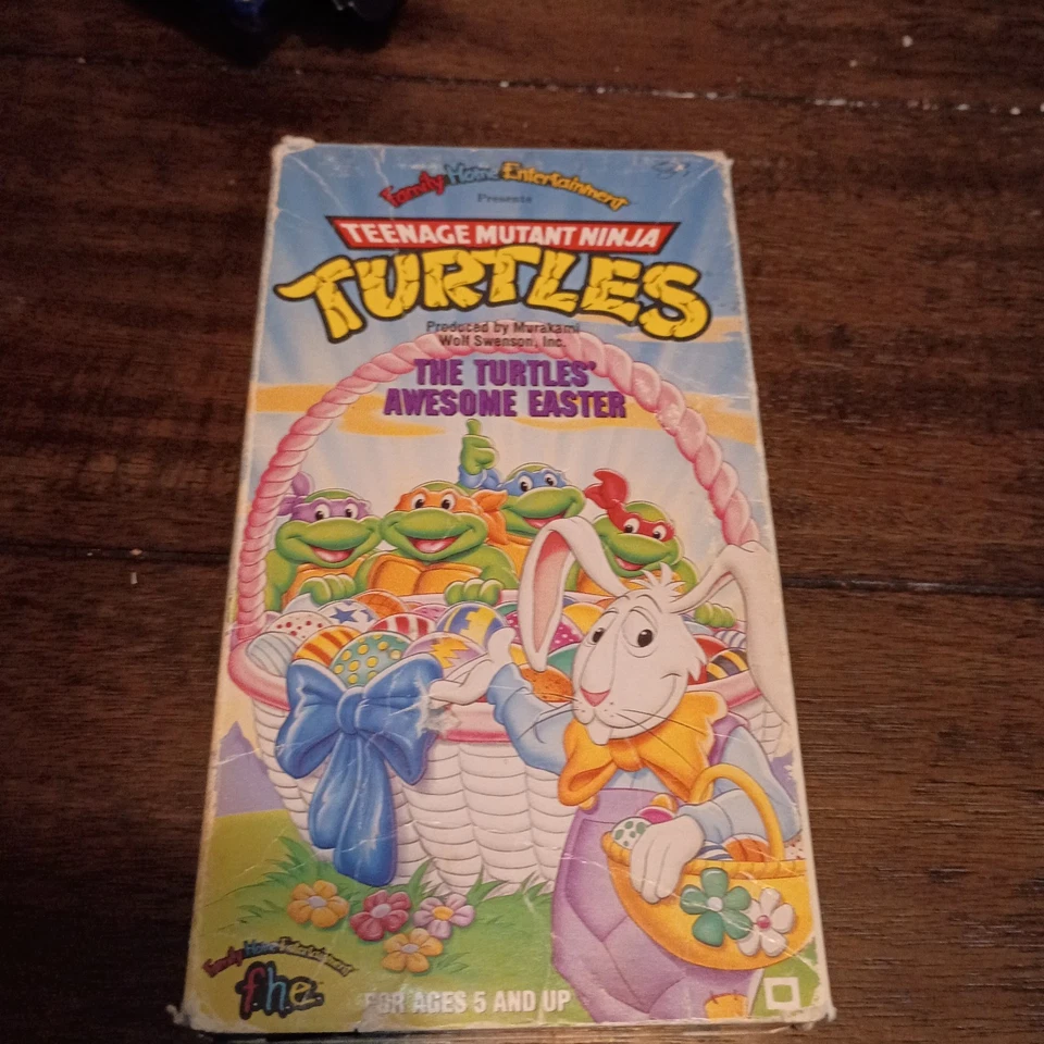 Teenage Mutant Ninja Turtles: Awesome Easter - Classic Animated Holiday Film VHS - Image 1 of 3