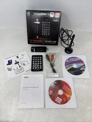 Visiontek ATI TV Wonder HD 600 USB  TV Tuner Video Capture Device - Image 1 of 4
