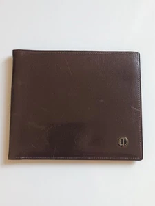Cartera de cuero marrón Dunhill vintage (W. Alemania) - Imagen 1 de 8