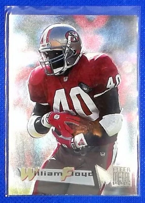 1995 Fleer Metal #17 William Floyd San Francisco 49ers - Image 1 of 2