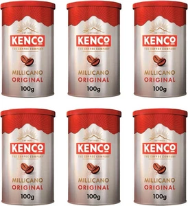Kenco Millicano Original Instant Coffee 100g (Pack of 6 Tins, Total 600g) - Picture 1 of 5