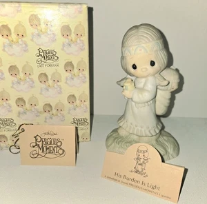 Precious Moments "His Burden Is Light" 1977, Retired 1984. 1 vom Original 21! - Bild 1 von 6