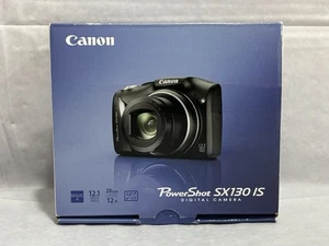 Excellent Shape Canon Power Shot SX120 IS Digital Camera 10 MP 10x Optical Zoom - Picture 1 of 19