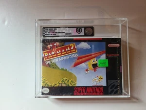 Vintage 1998 Namco SNES Pac-Man 2: The New Adventures MISB VGA 80 - Picture 1 of 3