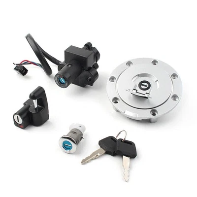 Fuel Gas Cap Ignition Switch Lock Set For 1989-1998 Honda CB400 CB-1 VT250 MC20 Foto 1 de 4
