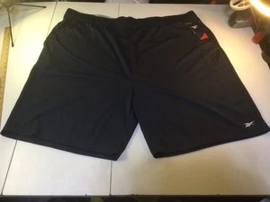 Reebok Shorts Speedwick Athletic Training Gym Lightweight Mens 3XLT Navy - Picture 1 of 9