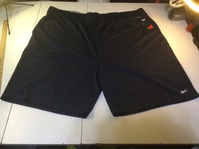 Reebok Shorts Speedwick Athletic Training Gym Lightweight Mens 3XLT Navy - Image 1 of 4
