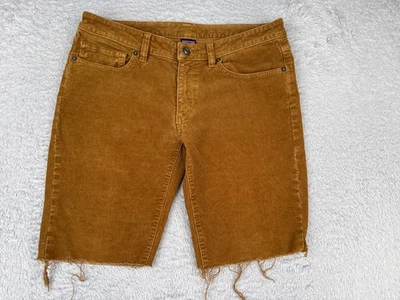 Patagonia Shorts Womens 30 Brown Corduroy Cutoff Cotton Blend Low Rise 30x9 - Image 1 of 4