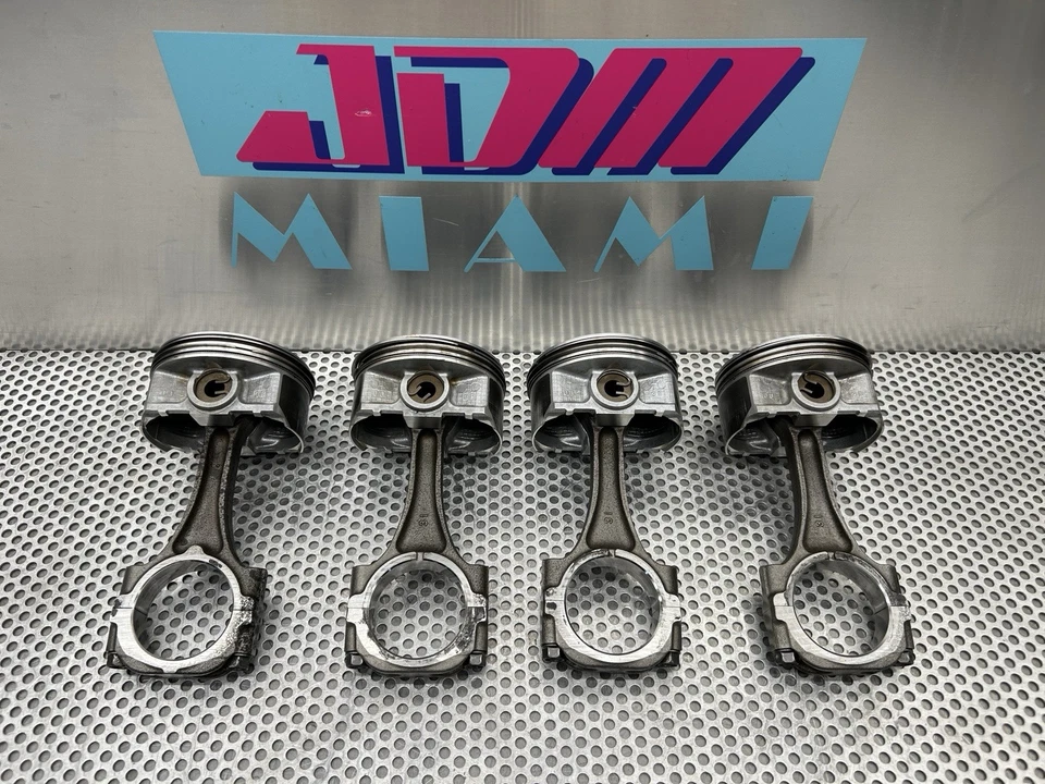 Subaru WRX STI 2015-2021 2,5 L pistón + juego de 4 bielas originales OEM Foto 1 de 4