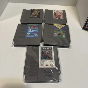 NES Spiele Lot 5 sehr guter Zustand Lot - Bild 1 von 7