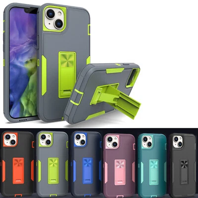 Stand Case For iPhone 15 Pro/15 Pro Max 14 13 12 11 XR X Anti-drop MagSafe Cover - Image 1 of 4