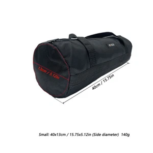 16inch Black Tool Bag with Zippers Multi Purpose Small volume for home practical - Picture 1 of 14
