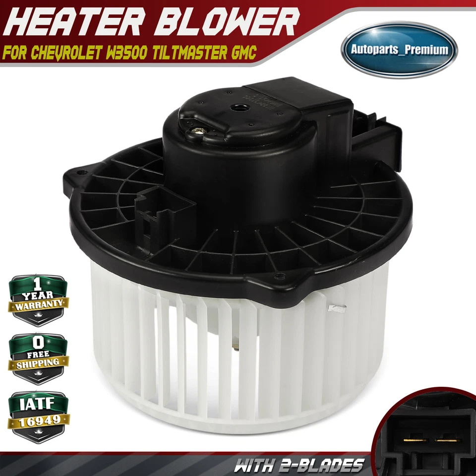 Motor soplador de climatización para Chevrolet W3500 Tiltmaster GMC W3500 delantero Isuzu ELF 200 Foto 1 de 4