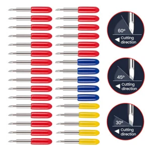 30x 30/45/60 Degree Blades Cutting Plotter For Roland Vinyl Cutter Set AU - Bild 1 von 9