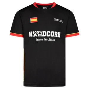 100% HARDCORE Fußball Trikot "España" | Schwarz | Spanien ❌ SALE ❌ UPE 44,99 € - Picture 1 of 4