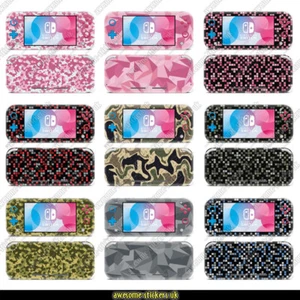 Stickers to fit Nintendo Switch LITE sticker skin decal premium vinyl 306-314 - Picture 1 of 19