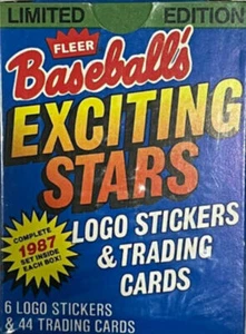 1987 FLEER BASEBALL'S AUFREGENDE STARS - SET MIT 44 KARTEN! Rose Mattingly Boggs ++ - Bild 1 von 5