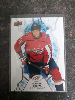 2021-22 Upper Deck Ice Rookie Aliaksei Protas RC Card# 133 - Image 1 of 2