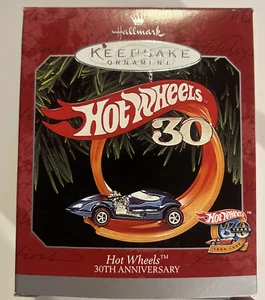1998 Hallmark Keepsake Ornament Hot Wheels 30th Anniversary Ornament - Picture 1 of 9