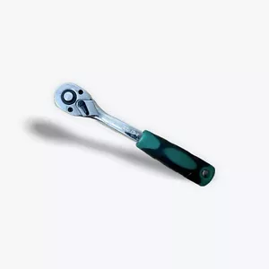 1/4" Drive Ratchet 72 Tooth Quick-Release Non-slip Handle Lifetime - Foto 1 di 6