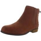 Array Womens Logan Brown Suede Ankle Boots Shoes 6 Wide (C,D,W)  8656