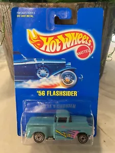 Hot Wheels 1992 #136 1956 Flashsider Green, Ultra Hot Wheels All Blue Card - Picture 1 of 1
