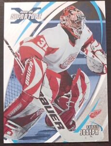 2002 - 2003 ITG Be A Player Curtis Joseph Signature Series #155 Hockey Card