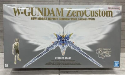PG 1/60 Wing Gundam Zero Custom Plastic Model W Endless Waltz BANDAI New - Image 1 of 4