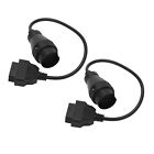 1 Pair OBD2 Adapter Cable 38 Pin To 16 Pin Black For SPRINTER