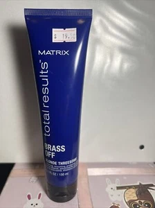 NEW Matrix Total Results Brass Off Blonde Threesome Cream 5.1 oz - Picture 1 of 3