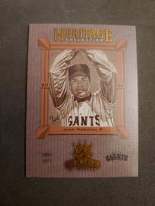 Juan Marichal 2002 Donruss Diamond Kings Heritage Collection HC-12 Card Giants