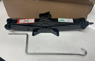 Scissor Jack Black 2 Ton Tonne  Stand Lift Wind Up  Van Car Garage Workshop Tool - Image 1 of 4