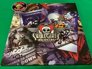 SkullGirls 2nd Encore Deluxe Vinyl Soundtrack With Game and Decals USED Piranha - Picture 1 of 12