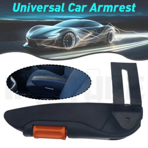 Right Universal Seat Armrest Kit Adjustable Arm Rest Black For Car RV Van Trunk - Imagen 1 de 7