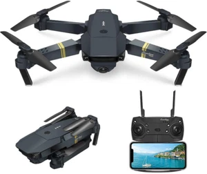MINI DRONE QUADRICOTTERO PIEGHEVOLE CON TELECAMERA TELECOMANDO O SMARTPHONE WIFI - Foto 1 di 6