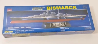 KITECH German Navy Battleship Bismarck MOTOR-DRIVEN 30CM LONG 08M-015 Sealed NOS - Image 1 of 4
