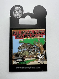 WDW - Kilimanjaro Safaris Expedition - Mickey, Minnie y Goofy con Alfiler Zebra - Imagen 1 de 3