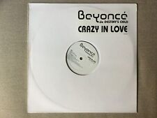 Beyonce feat. Jay-Z ‎– "Crazy In Love" Rare French Promo 12" Single Vinyl Record