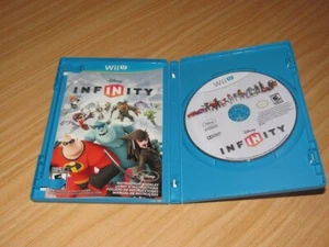Nintendo WiiU Wii U Disney Infinity 1.0 Videojuego Disco Estuche Instrucciones - Imagen 1 de 2
