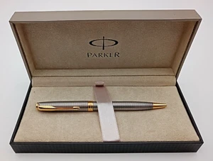 PARKER PENNA CISELE SONNET NUOVA DA NEGOZIO MADE IN FRANCE - Picture 1 of 3