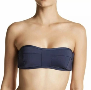 Nuevo Top de Natación Tavik Izzy Bandeau Azul Talla Grande - Imagen 1 de 5