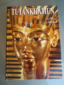 TUTANKHAMUN by AUDE GROS DE BELER - LARGE HARDCOVER BOOK + JACKET - VGC - Picture 1 of 12