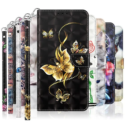 Magnetic Wallet Card Flip Holder Case For Apple iPhone 6 7 8 Plus 14 13 12 11 - Image 1 of 4