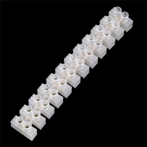 10A Electrical Wire Connection 12Position Barrier Terminal Strip Bloc.YA _in - Picture 1 of 6