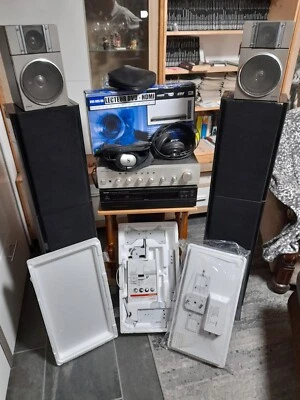 Stereoanlage, Boxen, Satschüssel ,Kopfhörer,mp3 Player - Bild 1 von 4