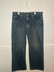 Perry Ellis Men's Jeans Size 38x30 Medium Wash Straight Leg Denim - Picture 1 of 19